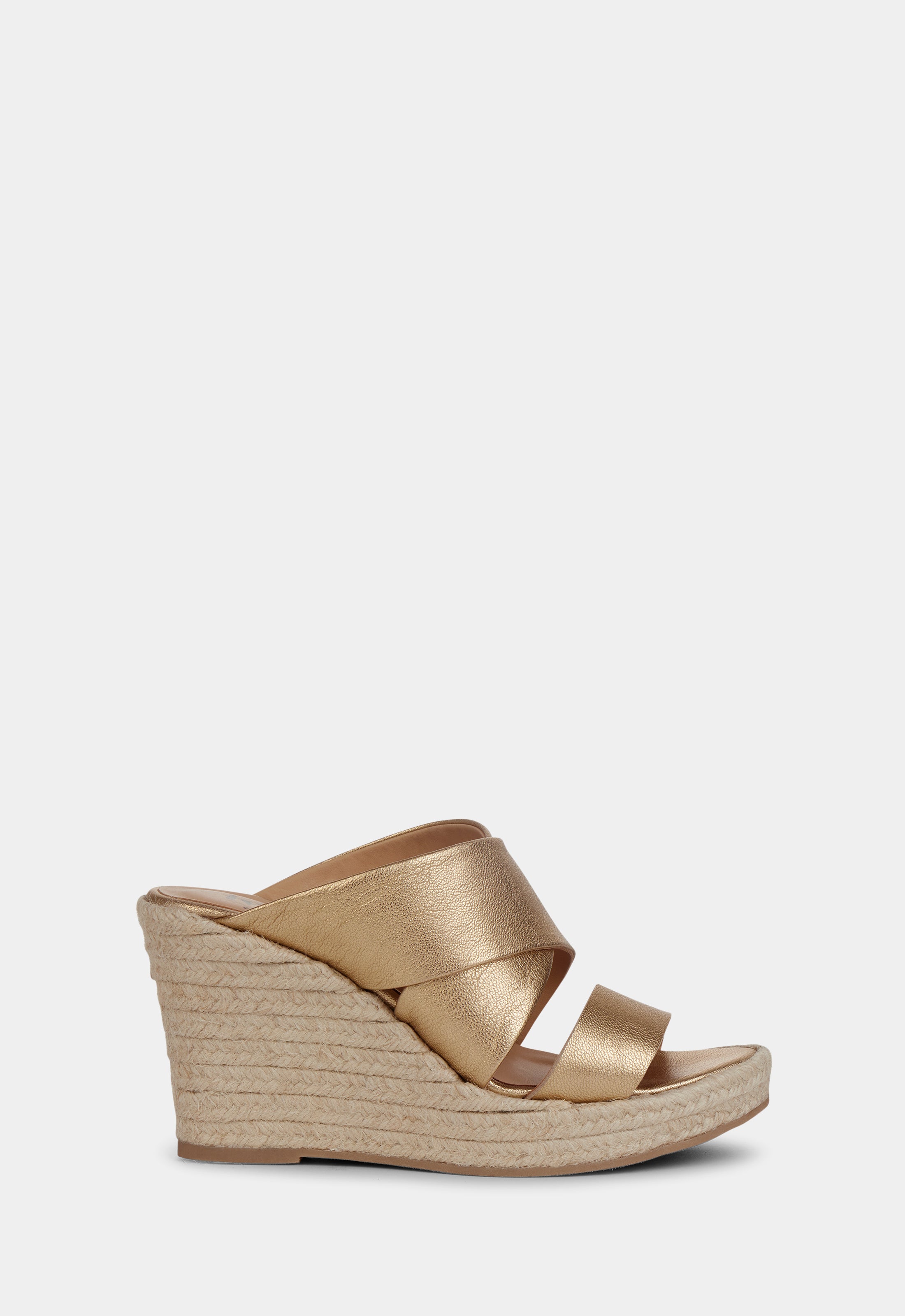 Platform Wedges Gold Espadrille Wedge Sandals Bella Handmade Gold
